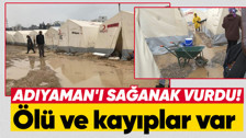 Adıyaman'ı sağanak yağış vurdu! Vali açıkladı: 2 kişi hayatını kaybetti, 4 kişi kayıp
