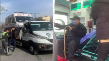 Esenyurt Belediyesine ait ambulans hasta nakli sırasında haczedildi