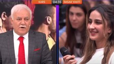 Nihat Hatipoğlu'nun programında genç kızın sorduğu soru gündem oldu