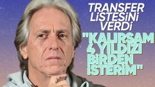 Jorge Jesus transfer listesini verdi! Fenerbahçe'de kalırsa 4 yıldız istiyor
