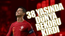 Ronaldo bir kez daha dünya tarihine geçti! Yeni rekoru kırdı
