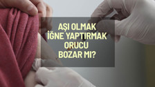 Aşı olmak veya iğne yaptırmak orucu bozar mı?