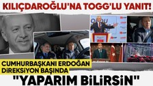 Kemal Kılıçdaroğlu'nun klibine 'Togg'lu cevap! AK Parti paylaştı: Cumhurbaşkanı Recep Tayyip direksiyon başında! Şarkılar gözden kaçmadı