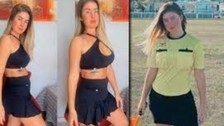 Şimdilerde hakemliği eğitimi alan OnlyFans yıldızı Debora Peixoto'ya ilginç teklif! "Kirli iç çamaşırları..."
