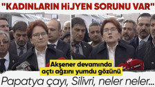 İyi Parti Genel Başkanı Meral Akşener Adıyaman'da konuştu: Hijyen sıkıntısı var, kadınlar benden bu sesi duyurmamı istedi