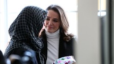Macaristan Cumhurbaşkanı Novak, 5 yaşındaki depremzede çocuğu ziyaret etti