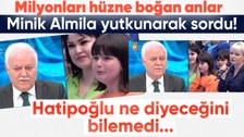 Nihat Hatipoğlu'nda milyonları hüzne boğan anlar! 8 yaşındaki Almila yutkunarak sordu! Hatipoğlu ne diyeceğini bilemedi...