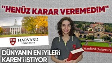 Harvard ve Stanford dahil en iyi üniversiteler onu istiyor! Dünyanın en parlak 100 öğrencilerinden biri olan Gül Karen Aça: Henüz karar veremedim