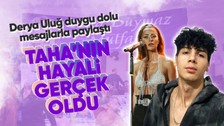 Derya Uluğ'dan Hatay'da depremde hayatını kaybeden fenomen Taha Duymaz için anlamlı akşam!