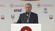 Cumhurbaşkanı Recep Tayyip Erdoğan'dan Şanlıurfa'da önemli açıklamalar: Bayramda köy evlerini teslim edeceğiz