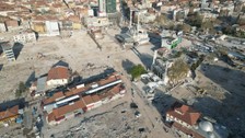 Malatya'da deprem sonrası yürek yakan görüntü: Kent merkezi boş tarlaya dönüştü