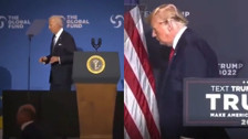 Trump'tan Biden taklidi
