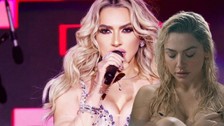 Çıplak küvet pozlarının ardından Hadise'den sosyal medyayı sallayan paylaşım! Kalçasını paylaştığı kareye bakın ne yazdı?