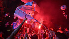 İtalya'da 33 yıllık hasret sona erdi! Napoli, bitime 5 hafta kala Serie A'da şampiyon oldu...