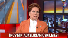 Son dakika haberleri... İYİ Parti Genel Başkanı Meral Akşener'den Muharrem İnce hakkında ilk yorum: İçim acıyarak izledim