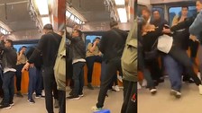 İstanbul’da bir şahıs, takkeli ve şalvarlı bir gence sözlü tacizde bulunarak saldırdı