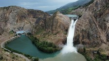 Sivas'ta Kılıçkaya Barajı yüzde 100 doluluğa ulaştı