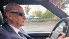 Devlet Bahçeli'den klasik otomobiliyle “Bu bana yeter” paylaşımı