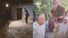 Kahramanmaraş depreminde Hatay'da evi yıkılan 91 yaşındaki Fatma Nine evine kavuştu!