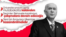 Son dakika! Devlet Bahçeli'den MHP Grup Toplantısı'nda dikkat çeken açıklamalar:  Belediyecilik sevda yönetimidir