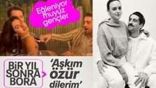 Nesrin Cavadzade'nin göğsüne para sıkıştıran Bora Akkaş, 8 aylık hamile eşinden özür diledi