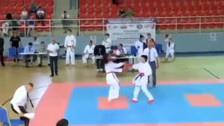 Azerbaycanlı Alika Semihova'ya yenilen Ermeni sporcudan skandal hareket
