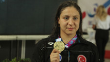 Merve Tuncel altını kaptı! 3 madalya birden...
