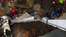 Giresun'da fabrikada göçük! Toprak altında kalan işçi için çalışmalar devam ediyor