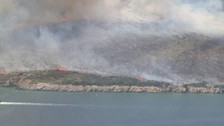  İzmir Urla'daki yangın angın kontrol altına alındı! Soğutma çalışmaları devam ediyor