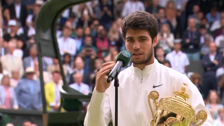 Wimbledon erkekler finalinde kazanan Carlos Alcaraz oldu!