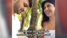 Sevgilisi Fenerbahçe forması hediye etti, gözyaşlarına boğuldu