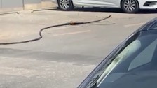 Ümraniye'de sıcaklar kabloları yaktı! İşte o görüntüler...