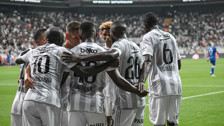 Beşiktaş, Tirana'yı mağlup etti! Kartal turun kapısını araladı