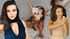 Tuvana Türkay'dan Yunanistan plajlarında bikiniyle oryantal şov!