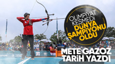 Olimpiyat sonrası şimdi de dünya şampiyonluğu! Mete Gazoz tarih yazıyor