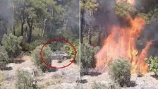 Milas yangını sabotaj mı? Çıkış anı saniye saniye görüntülendi