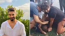 Ruhun Duymaz'ın Onur'u Şükrü Özyıldız role kendini kaptırdı! Şükrü Özyıldız'ın Galata'da kapkaççıyı yakaladığı anlar kamerada!