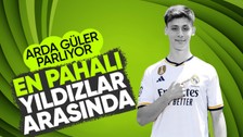 Real Madridli Arda Güler en pahalı yıldızlar listesine girdi!
