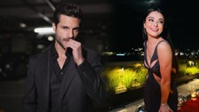 Ayça Ayşin Turan ve Serkan Çayoğlu'ndan sette ilk poz! Turan ve Çayoğlu'nun başrolü paylaştığı dizinin çekimleri başladı