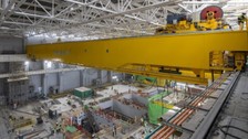 Akkuyu NGS'de köprü vinci devreye alındı! 350 ton kaldırma kapasitesine sahip