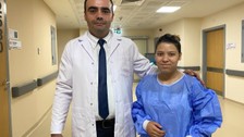Konya'da 14 yaşındaki çocuğun kamburu ameliyatla düzeltildi