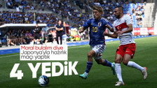 A Milli Takım hazırlık maçında Japonya'dan 4 yedi