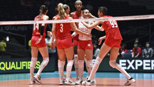 Son Dakika: Filenin Sultanları, Olimpiyat Elemeleri'nde Brezilya'yı 3-0 yendi! Türkiye, galibiyet serisini 20 maça çıkardı