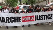 Fransa'da polis şiddeti ve ırkçılığa karşı protesto düzenlendi!