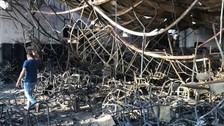 Irak'ın Musul kentinde bir düğün salonunda yangın çıktı! Yüzlerce ölü ve yaralı var