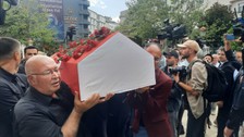 Gazeteci Hıfzı Topuz son yolculuğuna uğurlandı