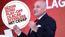 TFF'den play-off iddialarına son nokta! "Bu sezon söz konusu değil"