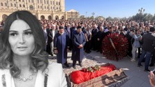 Azerbaycan Milletvekili Ganire Paşayeva'ya gözyaşları içinde veda! Cenazedeki o detay herkesin ilgisini çekti