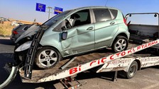 Mardin Nusaybin'de zincirleme trafik kazası! 6 yaralı