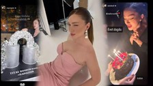 Danla Bilic rapçi sevgilisiyle doğum gününü kutladı! Dudak dudağa poz geldi